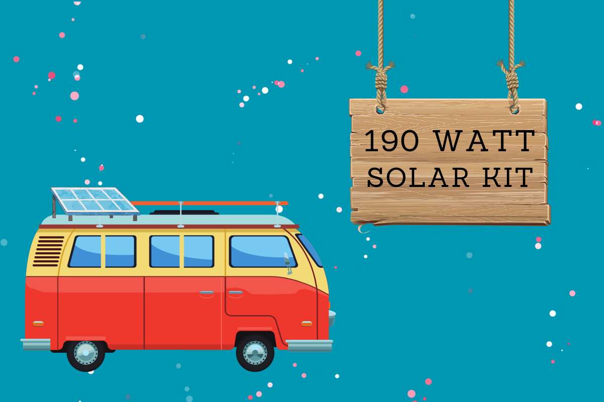 190 Watt Prewire RV Solar Kit thumbnail