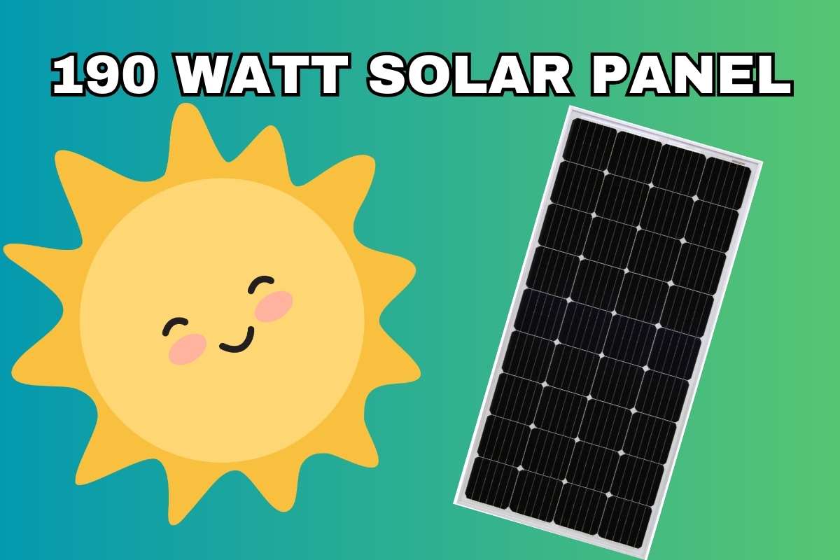 RV Solar Power Kit 190 Watt Panels
