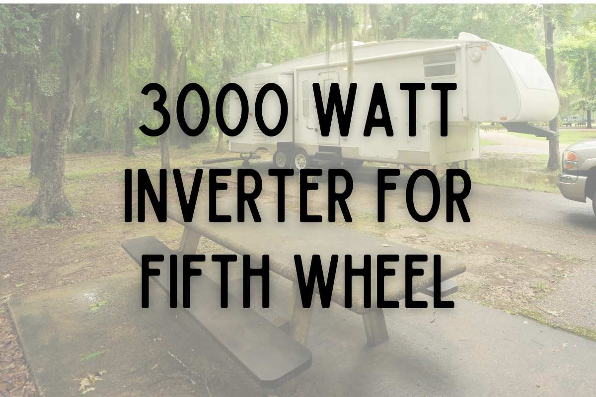 3000 Watt Fifth Wheel Sine Wave Inverter