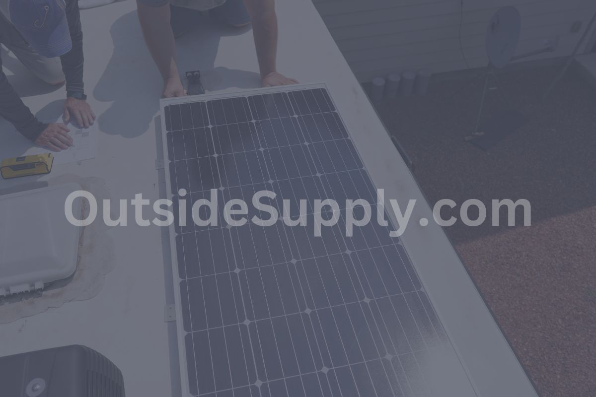 130 Watt Portable Solar Panel With 30 Foot Extension Cable