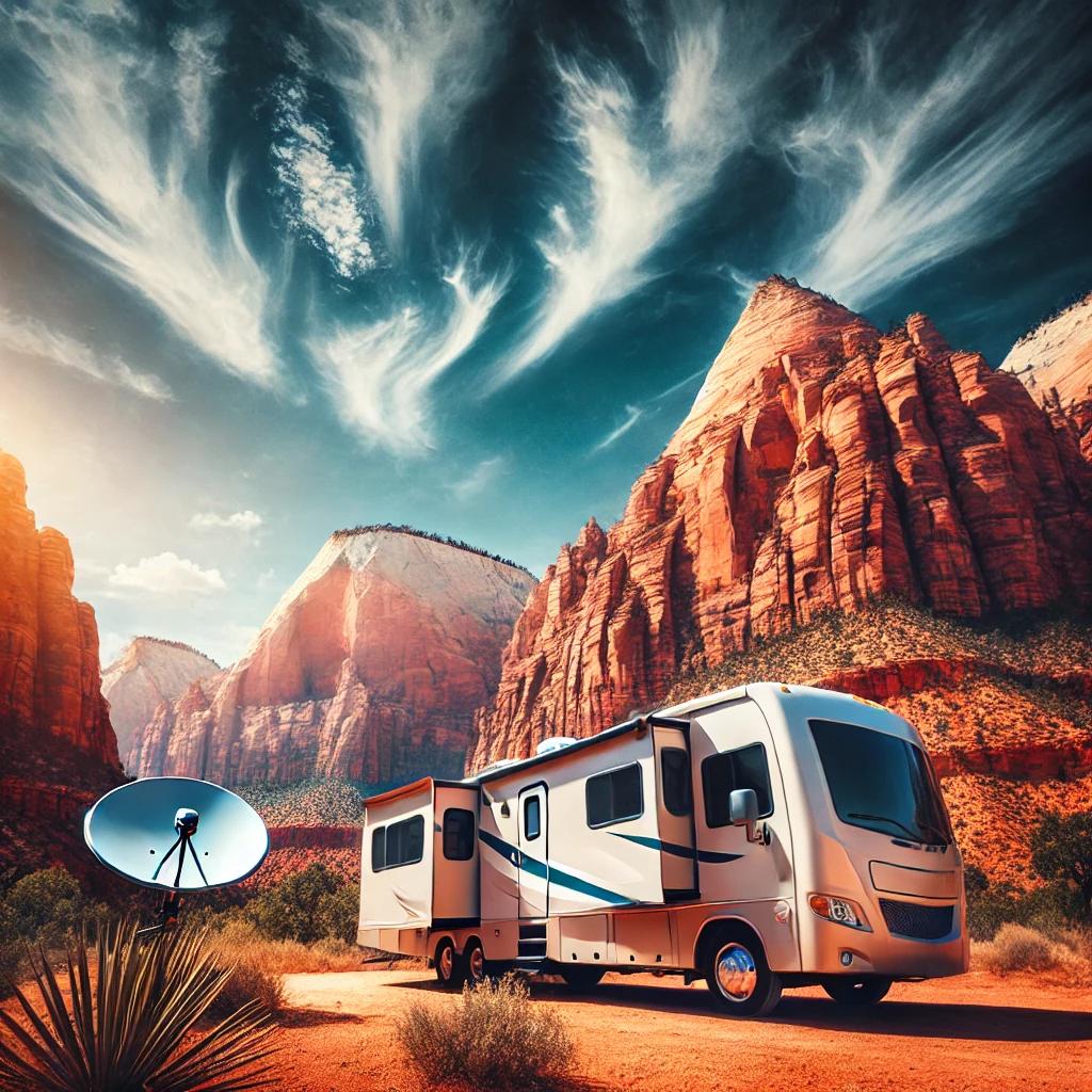 Starlink RV Adventures in Zion National Park